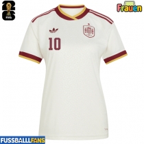 Spanien Dani Olmo #10 Auswärtstrikot Frauen WM 2026 Kurzarm